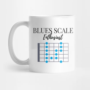 Blues Scale Enthusiast Light Theme Mug